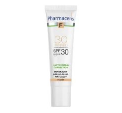 Pharmaceris F Matt Mineral Correction mineralny dermo fluid matujący SPF30 30 Tanned 30 ml