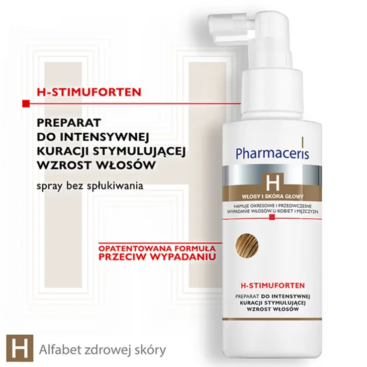 Pharmaceris H Stimuforten preparat do intensywnej kuracji stymulującej wzrost włosów 125 ml