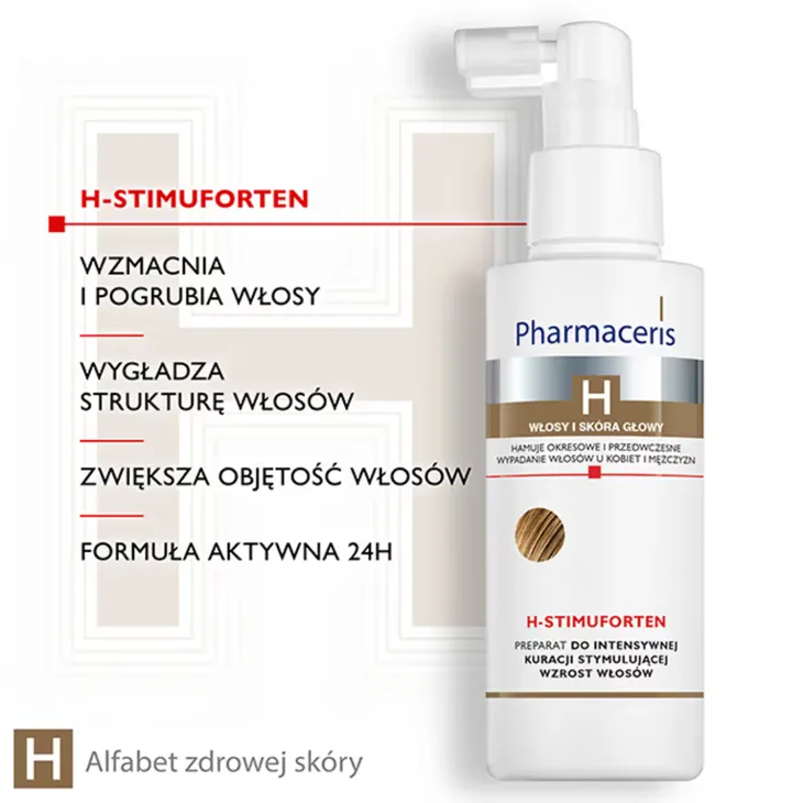 Pharmaceris H Stimuforten preparat do intensywnej kuracji stymulującej wzrost włosów 125 ml