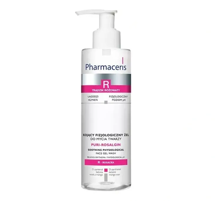 Pharmaceris R Puri Rosalgin kojący fizjologiczny żel do mycia twarzy 190 ml