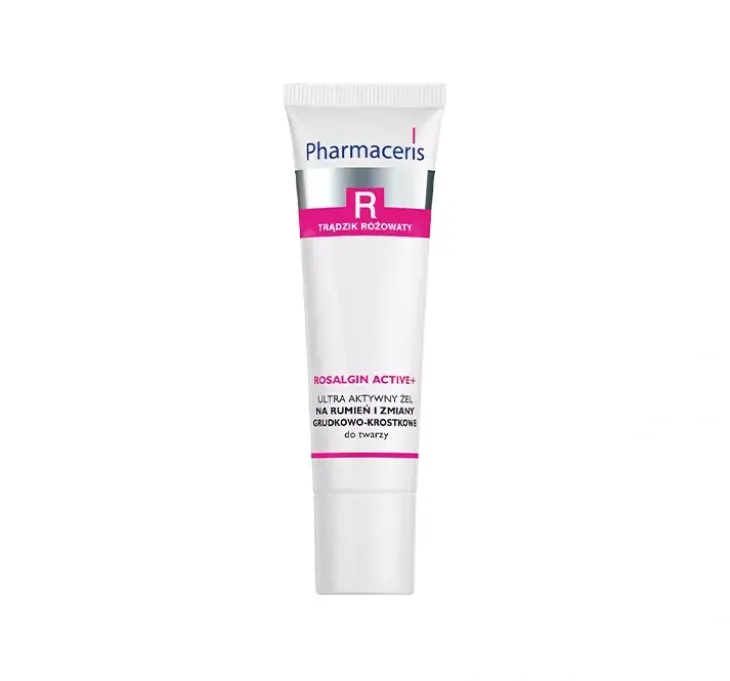 Pharmaceris R Rosalgin Active+ ultra aktywny żel na rumień i zmiany grudkowo-krostkowe 30 ml