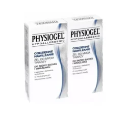 Physiogel Hypoallergenic Codzienne Nawilżanie żel do mycia twarzy dla skóry suchej 2 x 150 ml