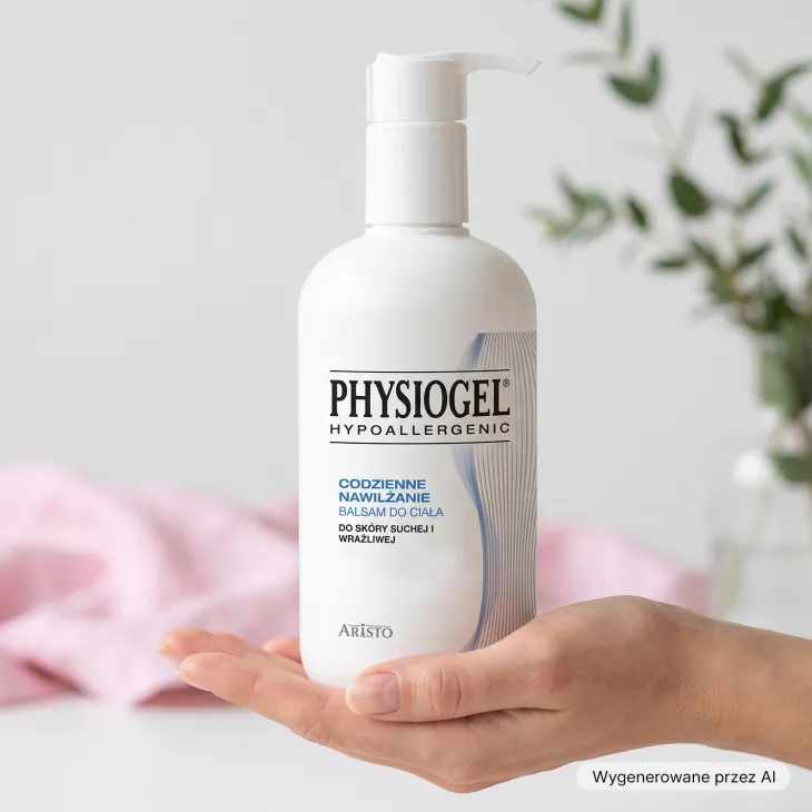 Physiogel Hypoallergenic Codzienne Nawilżenie balsam do ciała dla skóry suchej i wrażliwej 400 ml