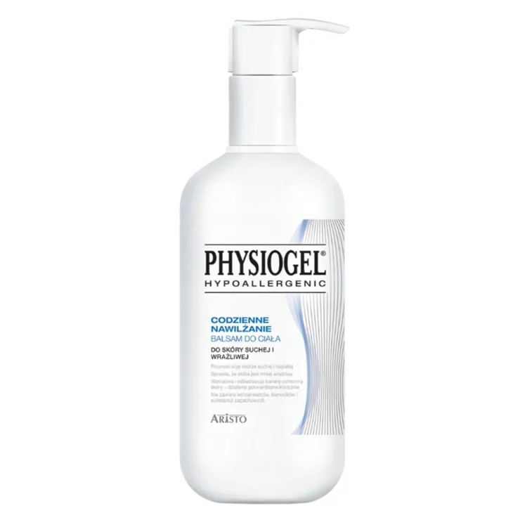 Physiogel Hypoallergenic Codzienne Nawilżenie balsam do ciała dla skóry suchej i wrażliwej 400 ml