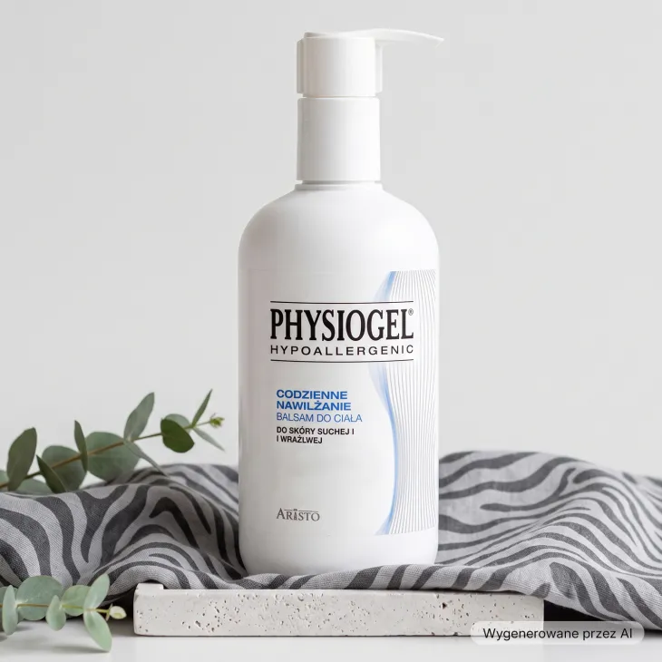 Physiogel Hypoallergenic Codzienne Nawilżenie balsam do ciała dla skóry suchej i wrażliwej 400 ml