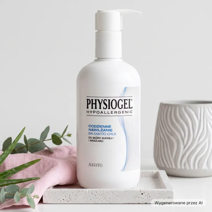 Physiogel Hypoallergenic Codzienne Nawilżenie balsam do ciała dla skóry suchej i wrażliwej 400 ml