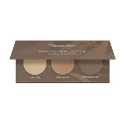 Pierre Rene Brow Palette paleta cieni do brwi Dark Brown 3x1,3g