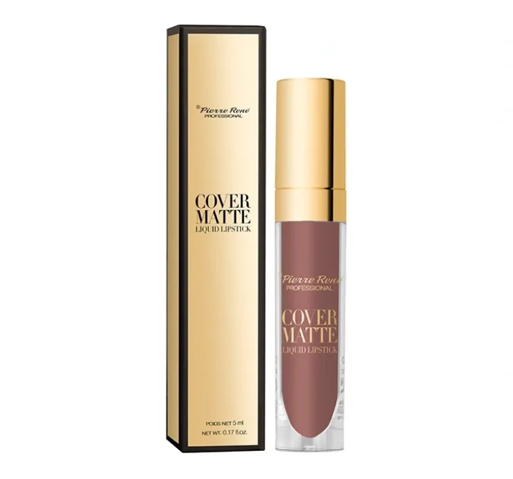 PIERRE RENE COVER MATTE MATOWA POMADKA DO UST05 ROSY BROWN 5ML