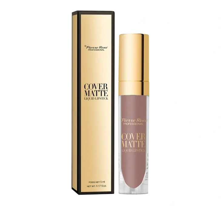 PIERRE RENE COVER MATTE MATOWA POMADKA DO UST 06 BURNT SUGAR 5ML