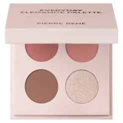 Pierre Rene Everyday Elegance Palette paleta do konturowania twarzy Rose 4 x 2,5 g