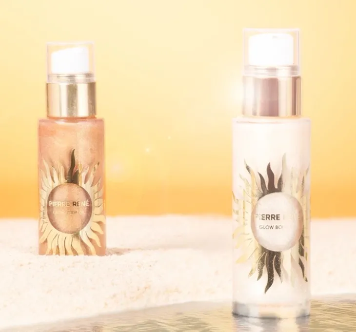 Pierre Rene Golden Horizon rozświetlający olejek do ciała Rose Gold 30 ml