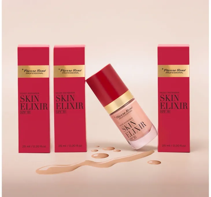 Pierre Rene Skin Elixir podkład do twarzy 05 Tan Nude 25ml