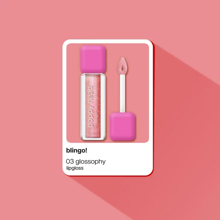 Poppy Head Blingo! Jackpot Gloss błyszczyk do ust 03 Glossophy 4,8 g