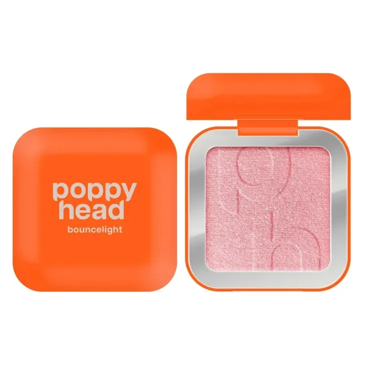 Poppy Head Bouncelight kremowy róż i rozświetlacz 2w1 02 Bluff 3,1 g