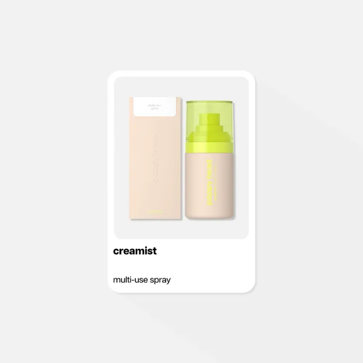Poppy Head Creamist Multi-use Spray multifunkcyjna nawilżająca mgiełka-krem 50 g