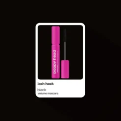 Poppy Head Lash Hack Volume Mascara tusz do rzęs zwiększający objętość 01 Black 9 g