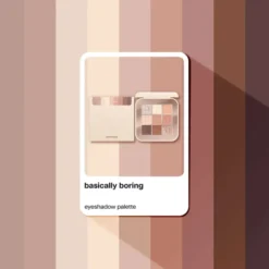 Poppy Head paleta cieni do powiek Basically Boring 9 g