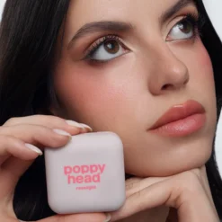 Poppy Head Roselight wypiekany róż rozświetlający 02 Peach Pearl 8,2 g