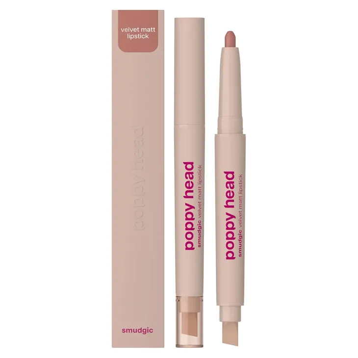 Poppy Head Smudgic matowa pomadka w kredce 05 Soft Enchant 0,85 g