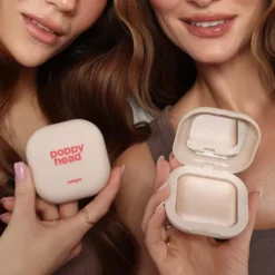 Poppy Head Veilight wypiekany rozświetlający puder do twarzy 01 Radiant Halo 12 g