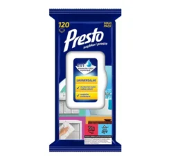 Presto nawilżane ściereczki uniwersalne 120 sztuk