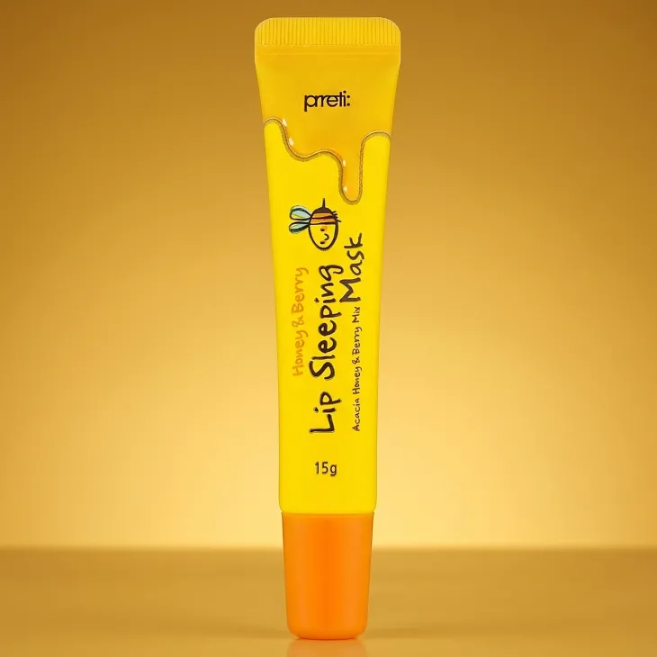 Prreti Honey&Berry maska do ust na noc 15 g
