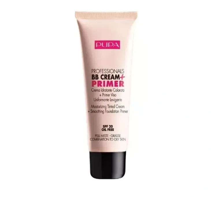 PUPA BB CREAM PRIMER KREM BB CERA MIESZANA NUDE 01 50ML
