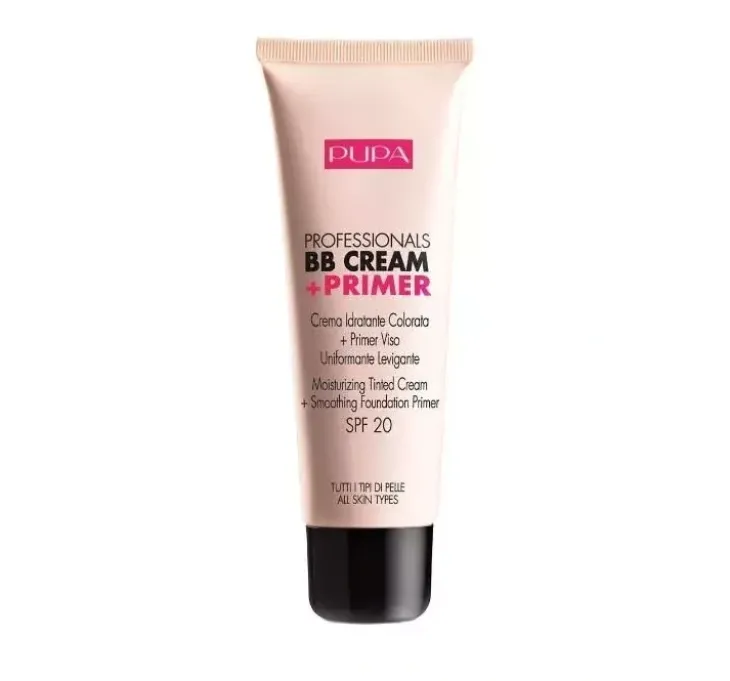 PUPA BB CREAM PRIMER KREM BB PODKŁAD NUDE 01 50ML