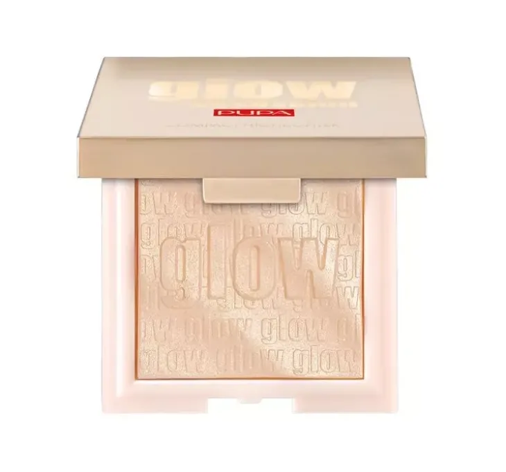 PUPA GLOW OBSESSION ROZŚWIETLACZ W KOMPAKCIE 100 LIGHT GOLD 6G