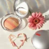 Pupa Milano Luminys Baked All Over rozświetlający puder do twarzy 01 Stripes Rose 9g