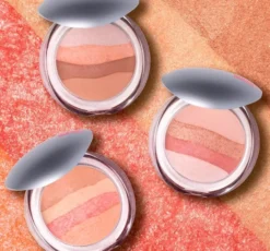 Pupa Milano Luminys Baked All Over rozświetlający puder do twarzy 01 Stripes Rose 9g