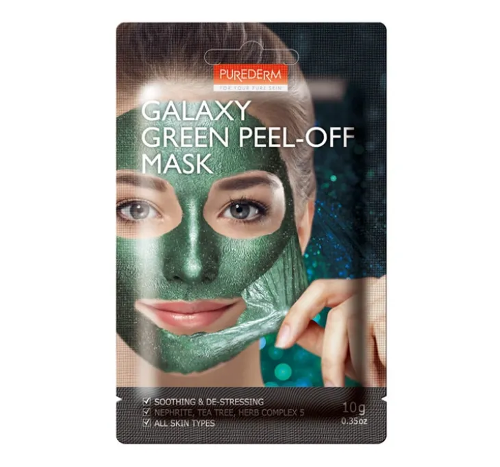 PUREDERM GALAXY ZIELONA MASKA PEEL-OFF 10G