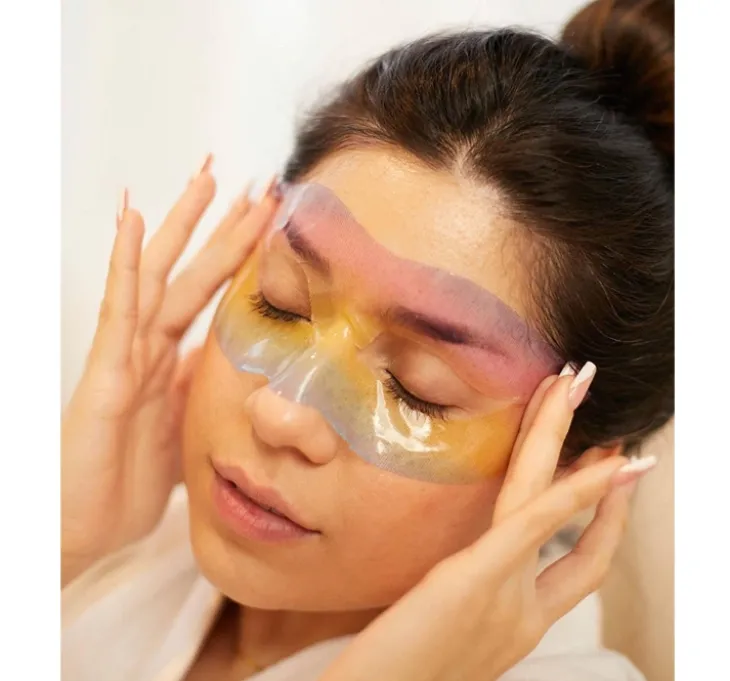 PUREDERM GLOW-UP BOOSTIG RAINBOW HYDROŻELOWA MASKA NA OKOLICE OCZU