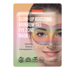 PUREDERM GLOW-UP BOOSTIG RAINBOW HYDROŻELOWA MASKA NA OKOLICE OCZU