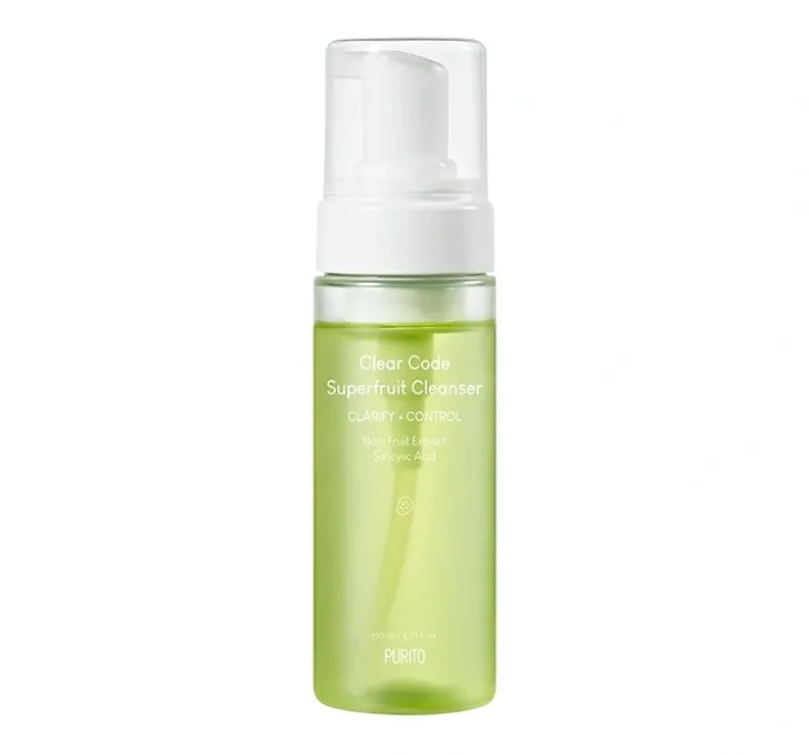 Purito Clear Code Superfruit pianka do mycia twarzy 150ml