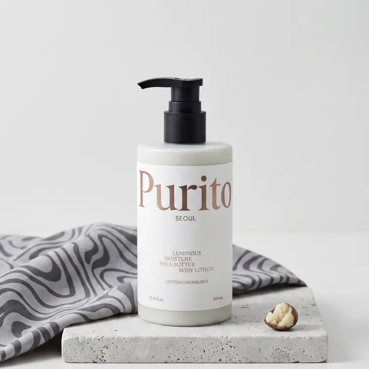 Purito Luminous Moisture Shea Butter Body Lotion nawilżający balsam do ciała Cotton Dreamlight 300 ml