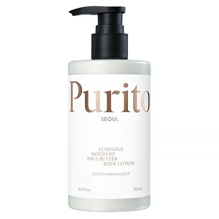 Purito Luminous Moisture Shea Butter Body Lotion nawilżający balsam do ciała Cotton Dreamlight 300 ml
