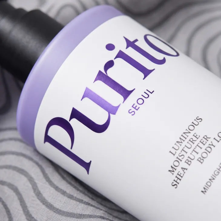 Purito Luminous Moisture Shea Butter Body Lotion nawilżający balsam do ciała Midnight Romance 300 ml