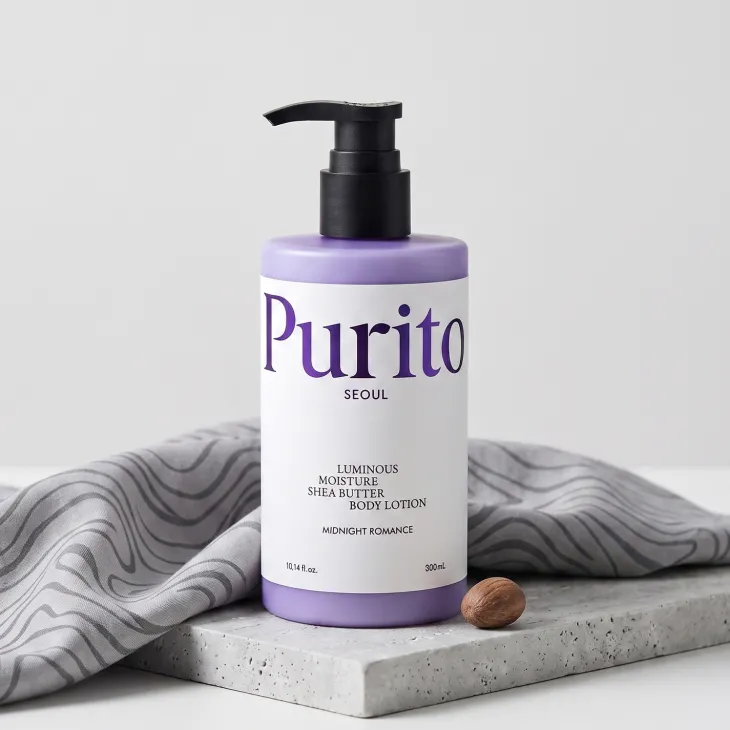 Purito Luminous Moisture Shea Butter Body Lotion nawilżający balsam do ciała Midnight Romance 300 ml