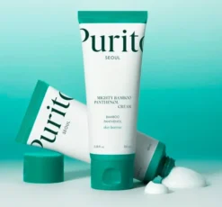 Purito Mighty Bamboo Panthenol łagodzący krem do twarzy 100 ml