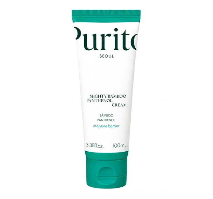Purito Mighty Bamboo Panthenol łagodzący krem do twarzy 100 ml