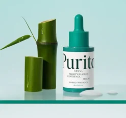 Purito Mighty Bamboo Panthenol bezzapachowe serum do twarzy 30 ml