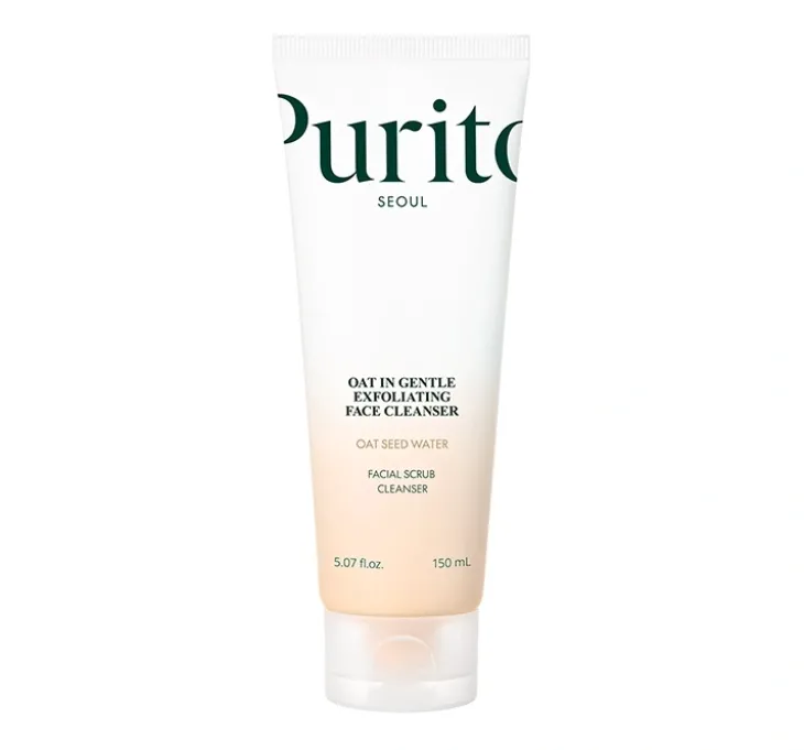 Purito Oat-In Gentle Exfoliating Cleanser Oczyszczanie delikatny peeling oczyszczający do twarzy 150 ml