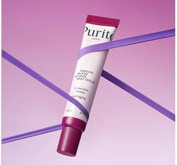 Purito Seoul Timeless Bloom Retinol Spot Cream przeciwzmarszczkowy krem punktowy z retinolem 30ml