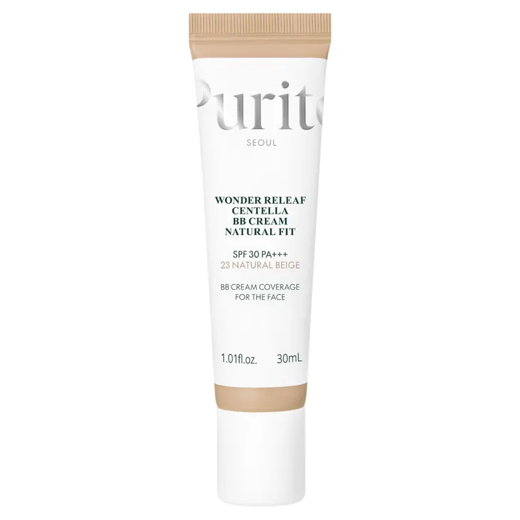 Purito Wonder Releaf Centella SPF30 PA+++ krem BB z wąkrotą azjatycką 23 Natural Beige 30 ml