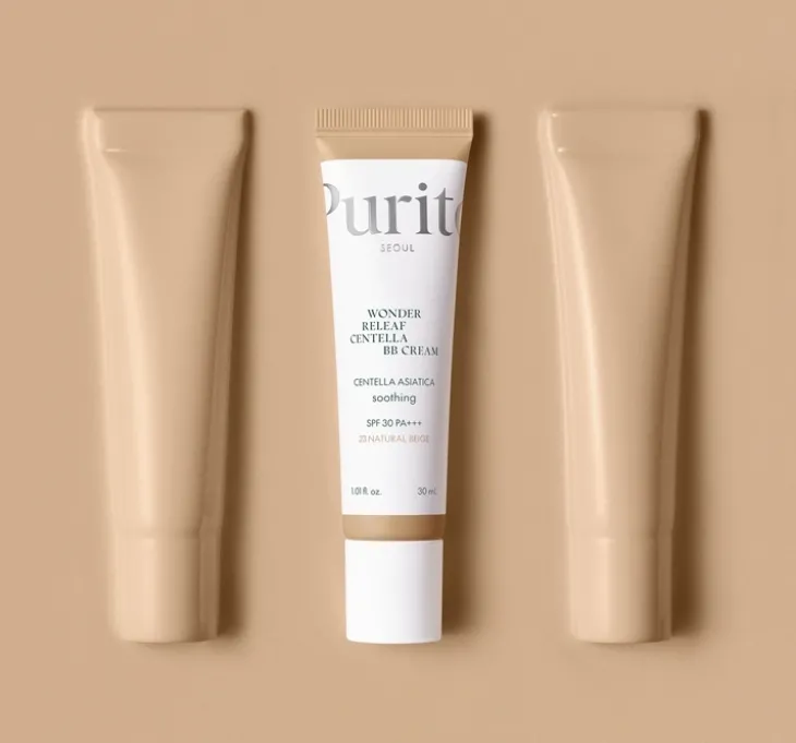 Purito Wonder Releaf Centella SPF30 PA+++ krem BB z wąkrotą azjatycką 23 Natural Beige 30 ml