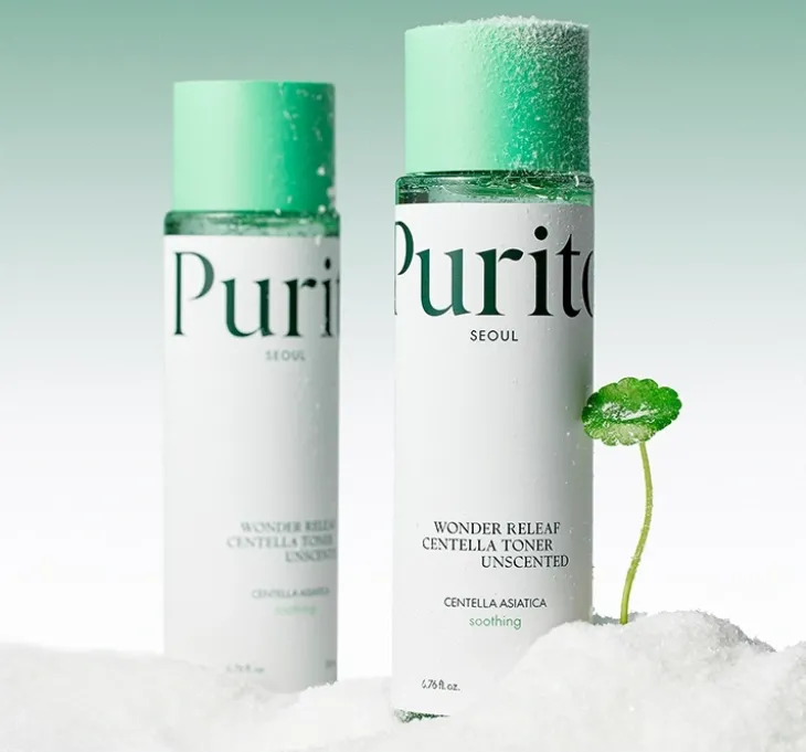 Purito Wonder Releaf Centella bezzapachowy tonik do twarzy 30 ml