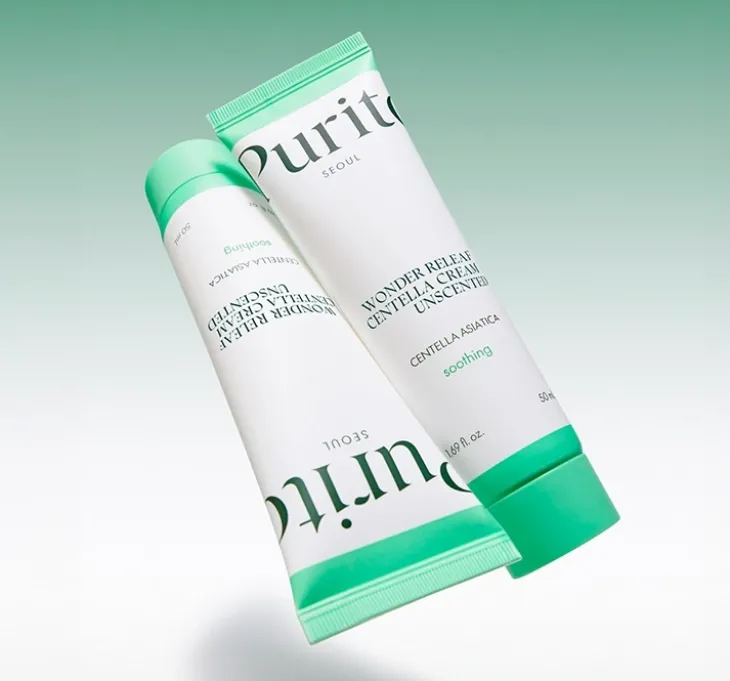 Purito Wonder Releaf Centella bezzapachowy krem do twarzy 15 ml
