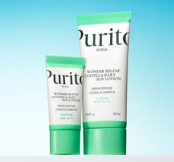 Purito Wonder Releaf Centella lekki krem przeciwsłoneczny do twarzy SPF 50+ 60 ml