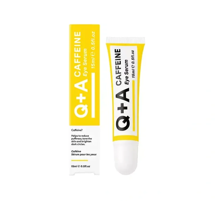 Q+A Energetyzujące serum pod oczy z kofeiną 15ml